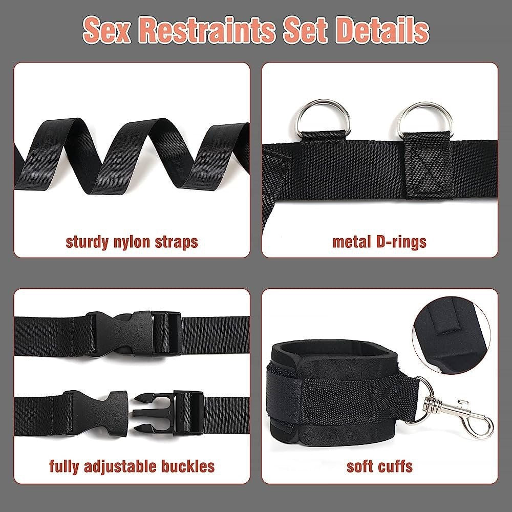 SM Spider Web Bed Restraint System