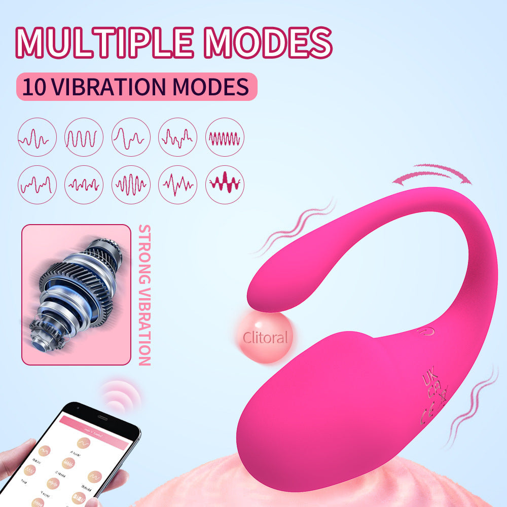 Kabelloser, APP-gesteuerter Vibrator – Ultimatives G-Punkt- und Klitorisvergnügen