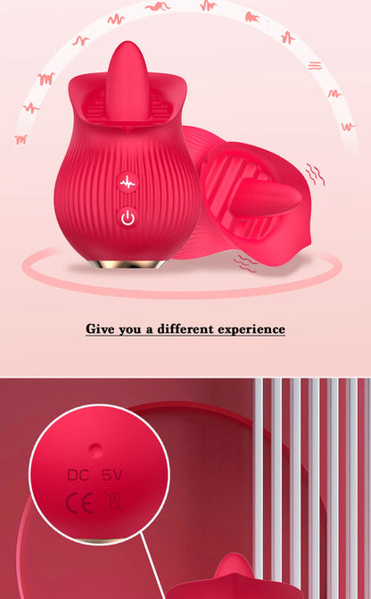Hatsune Miku Rose - Powerful Suction and Tongue Vibration Stimulator