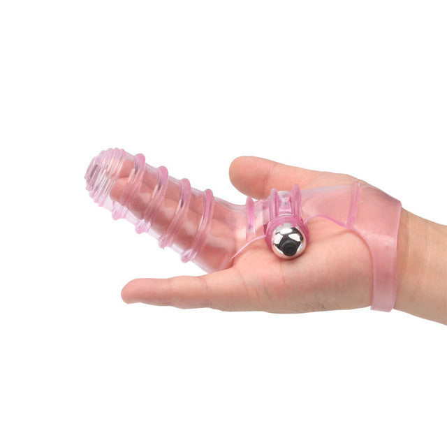 Spiral Vibration Finger Sleeve - Intimate Enhancer for Women