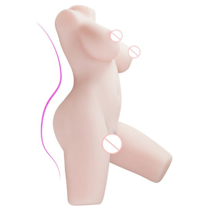 Realistic Torso Love Doll - Lifelike Design for Adult Entertainment